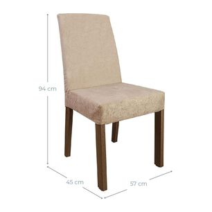 Juego De Comedor Vekkahome Gian / 6 Sillas