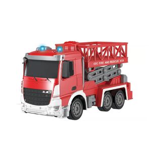 Juguete Camion De Bomberos A Control Remoto Escalera Rojo Infantil