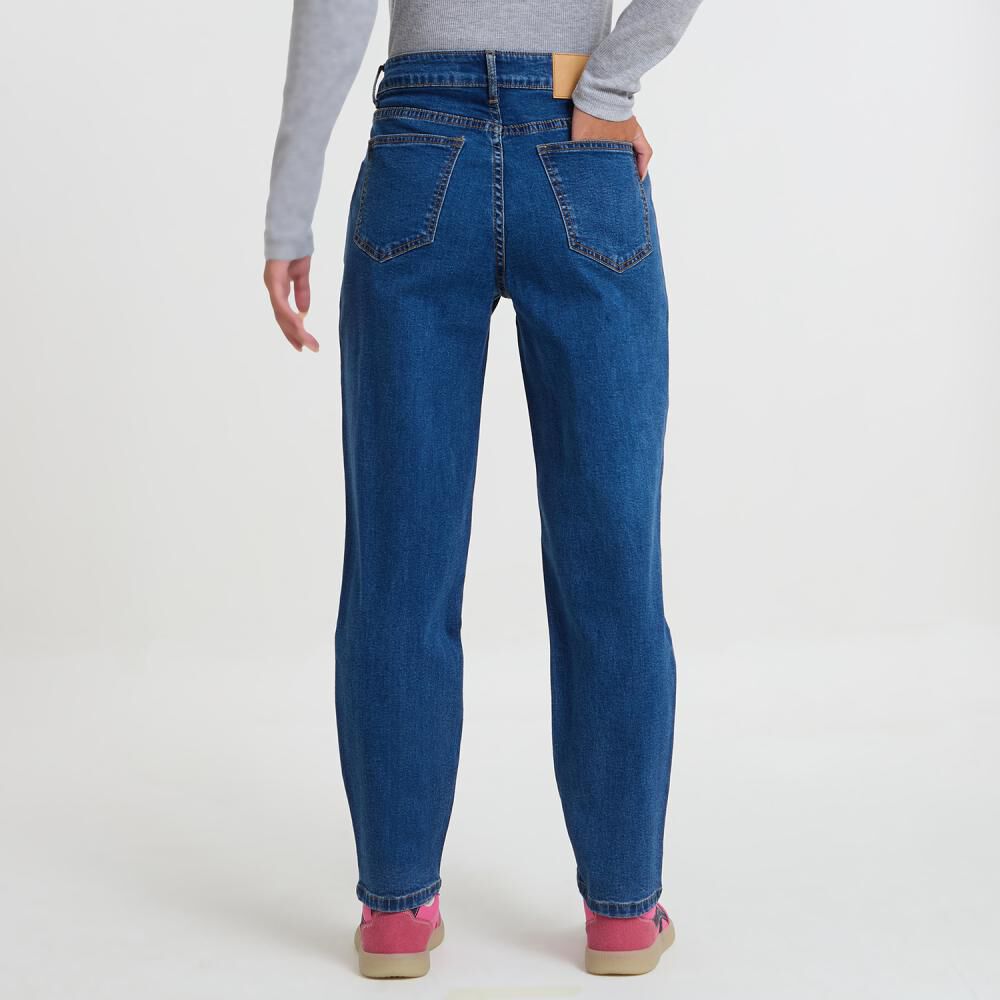 Jeans Tiro Medio Mom Mujer Freedom image number 3.0