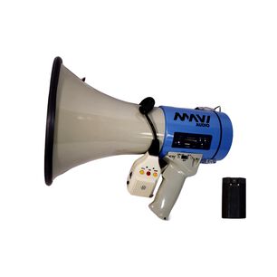 Meg&aacute;fono Con Mic De Mano + Bater&iacute;a 50w Mavi