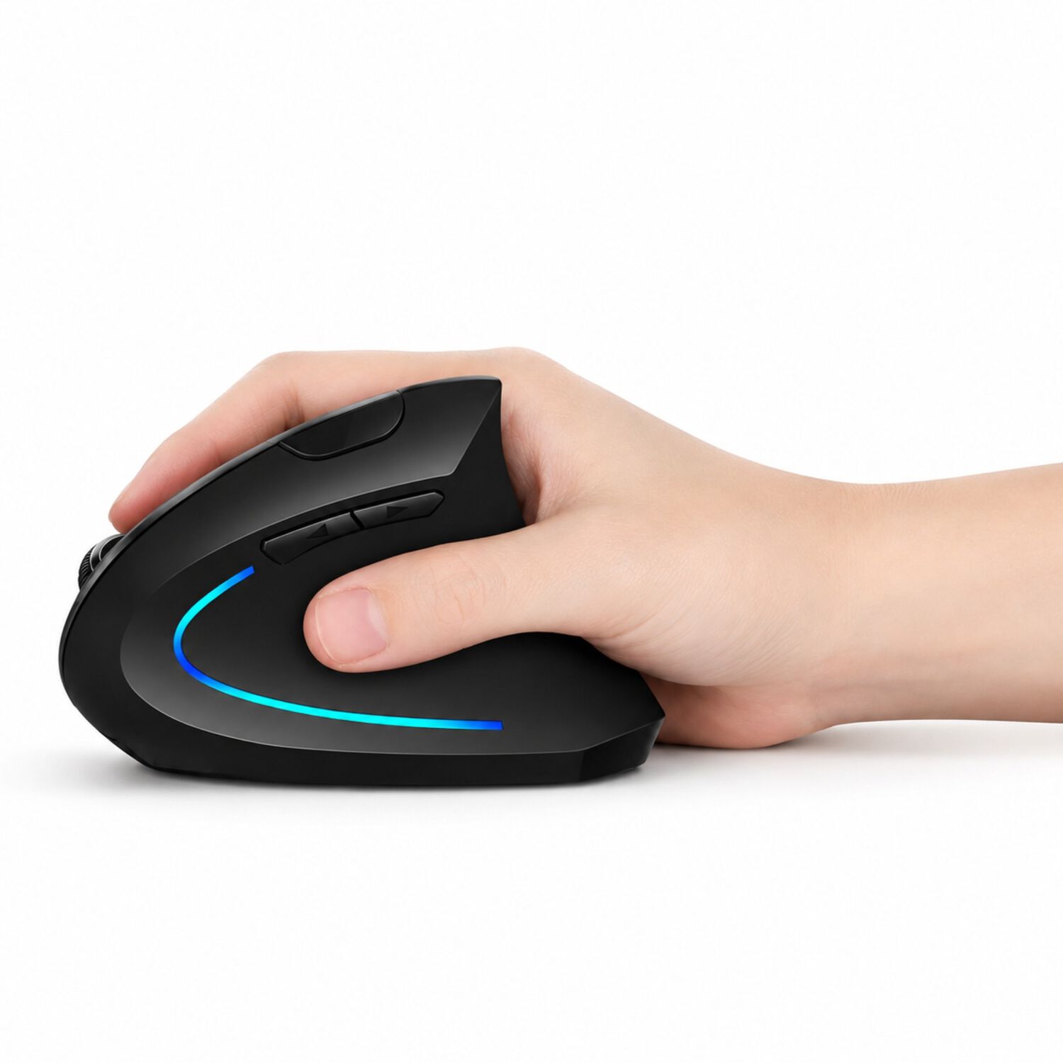 Mouse Vertical Inal&aacute;mbrico Ergon&oacute;mico Recargable 2.4 Ghz Pro image number 4.0
