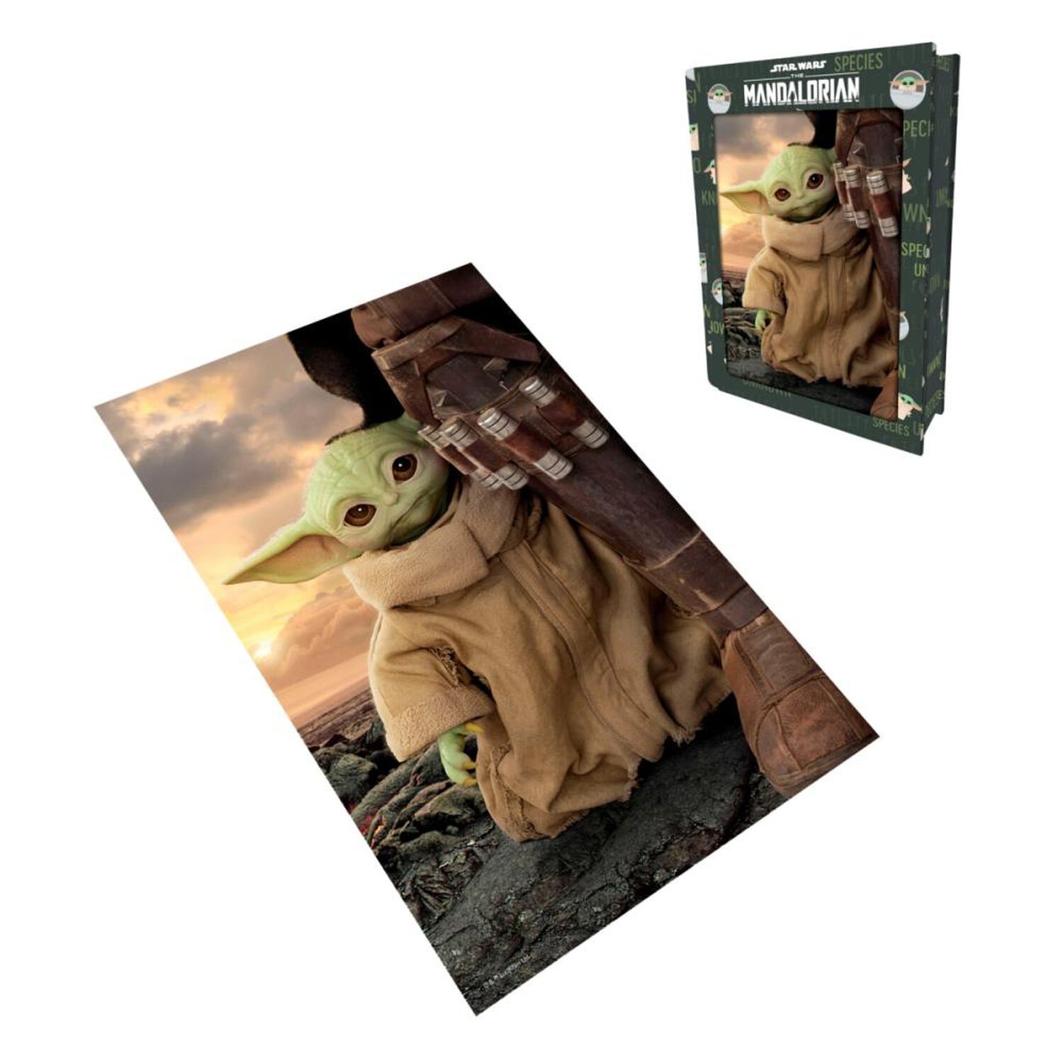 Puzzle 3d Ansaldo En Lata De 300 Piezas - Star Wars Baby Yoda - Grogu image number 0.0