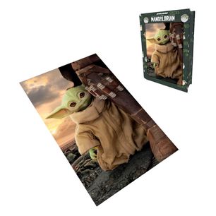 Puzzle 3d Ansaldo En Lata De 300 Piezas - Star Wars Baby Yoda - Grogu