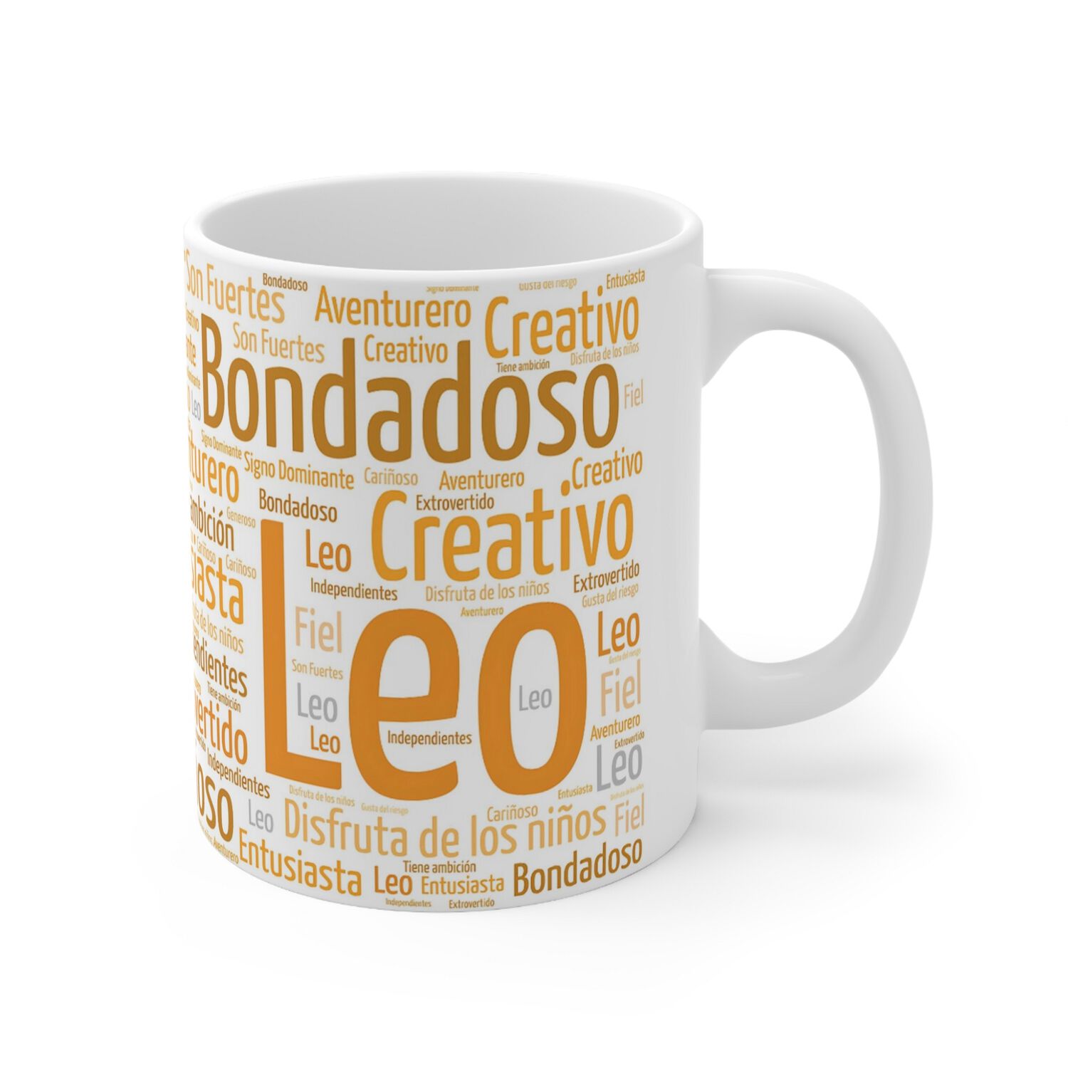 Taza Signo Zodiacal Leo - Cer&aacute;mica Hor&oacute;scopo Astrolog&iacute;a Regalo image number 2.0
