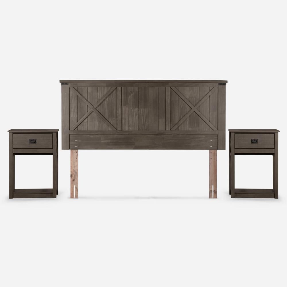 Cama Europea Rosen New Style 6 / 2 Plazas / Base Dividida + Set De Maderas Ray image number 4.0