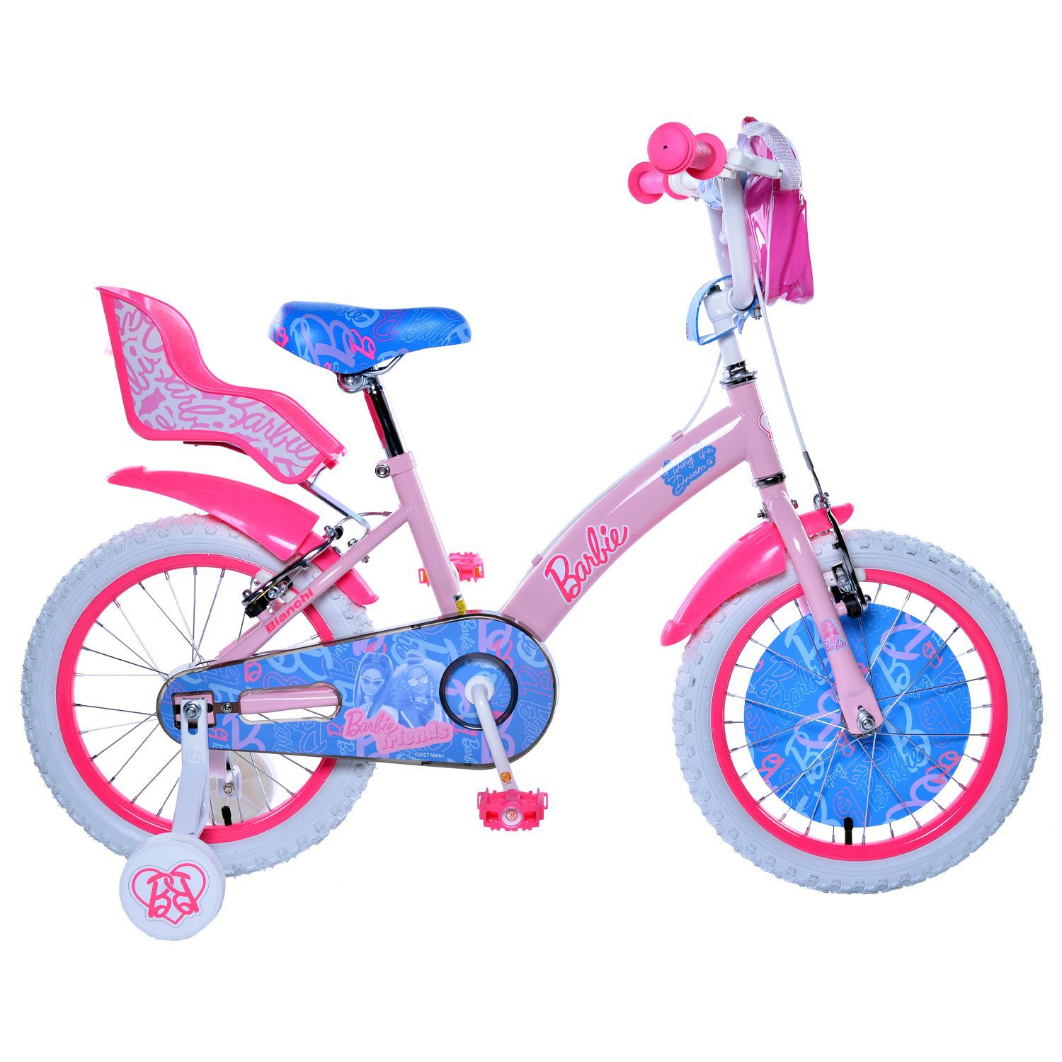Bicicleta Infantil Bianchi Barbie 16 / Aro 16 image number 0.0