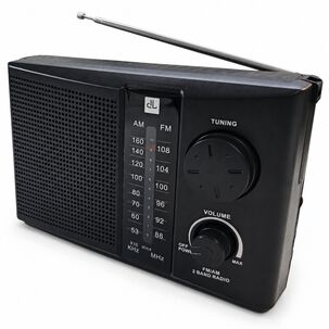 Radio Portat&iacute;l Recargable Y A Pilas Multibandas Am/fm / Sw