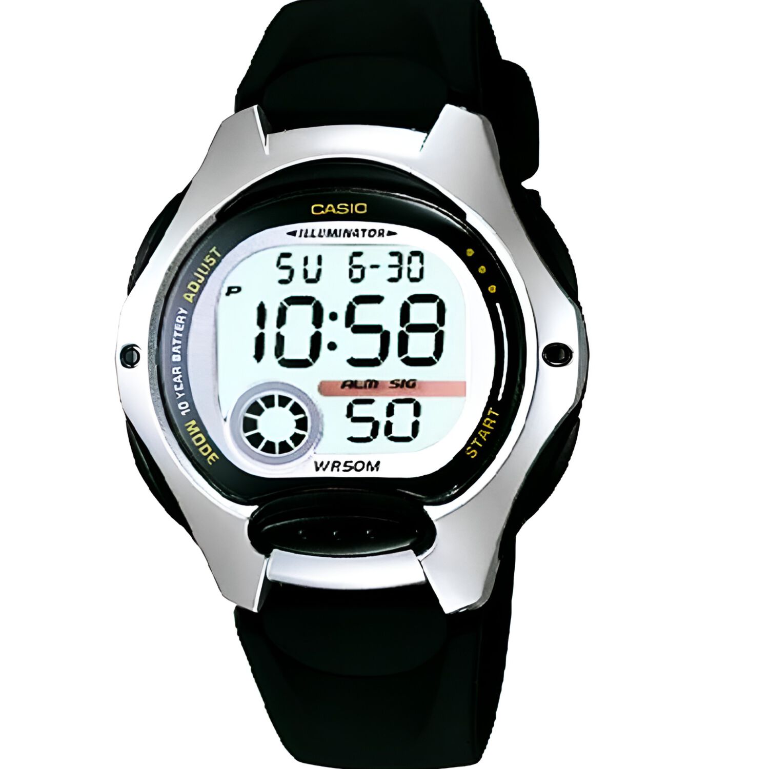 Reloj Casio De Mujer Lw-200-1avdf Black Classic Digital image number 0.0