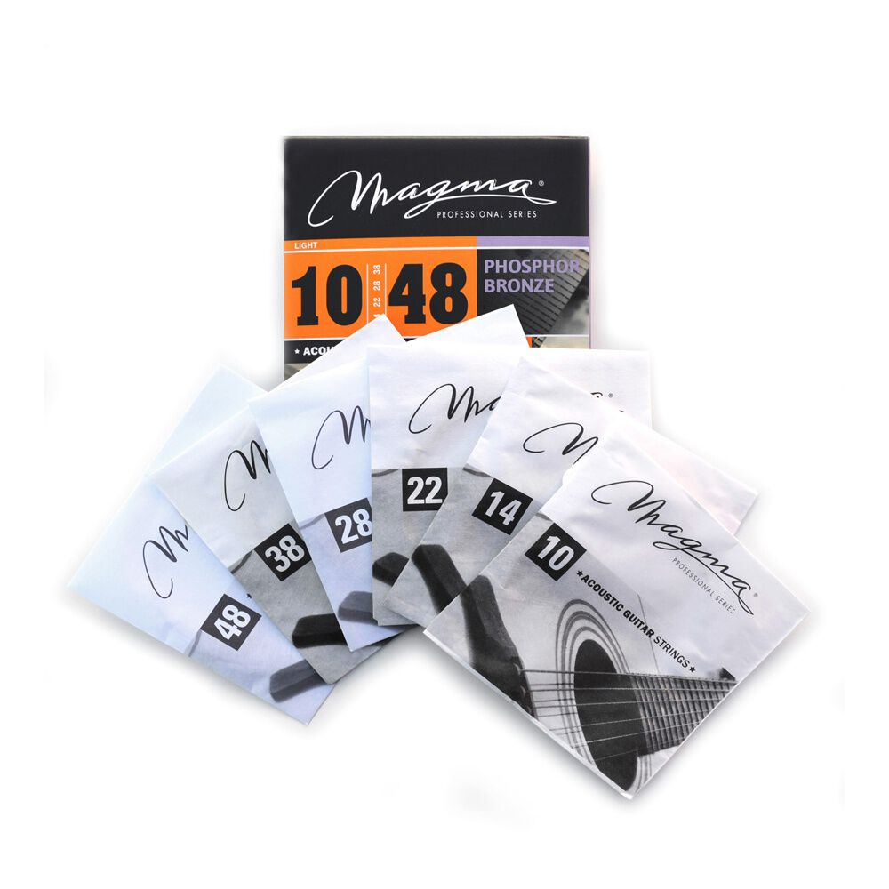 Set Cuerdas Guitarra Acustica Ga120pb Magma image number 2.0