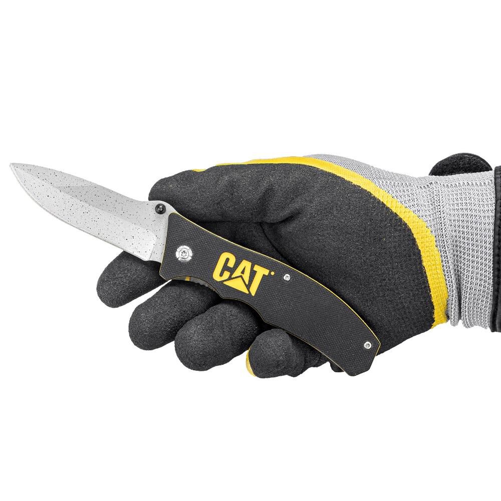 Cuchillo Navaja Plegable Cat 980002 Punta Curva image number 6.0