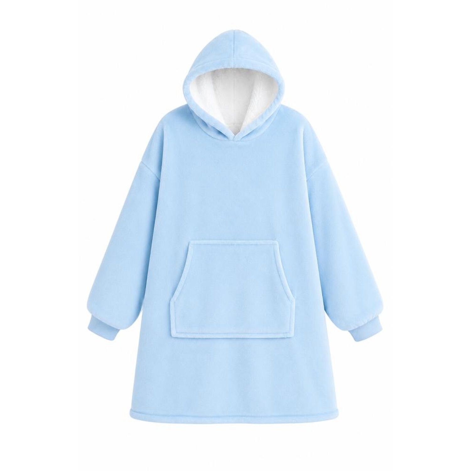 Poleron Felpa Capucha Manta Polar Invierno Unisex Talla Unic image number 44.0