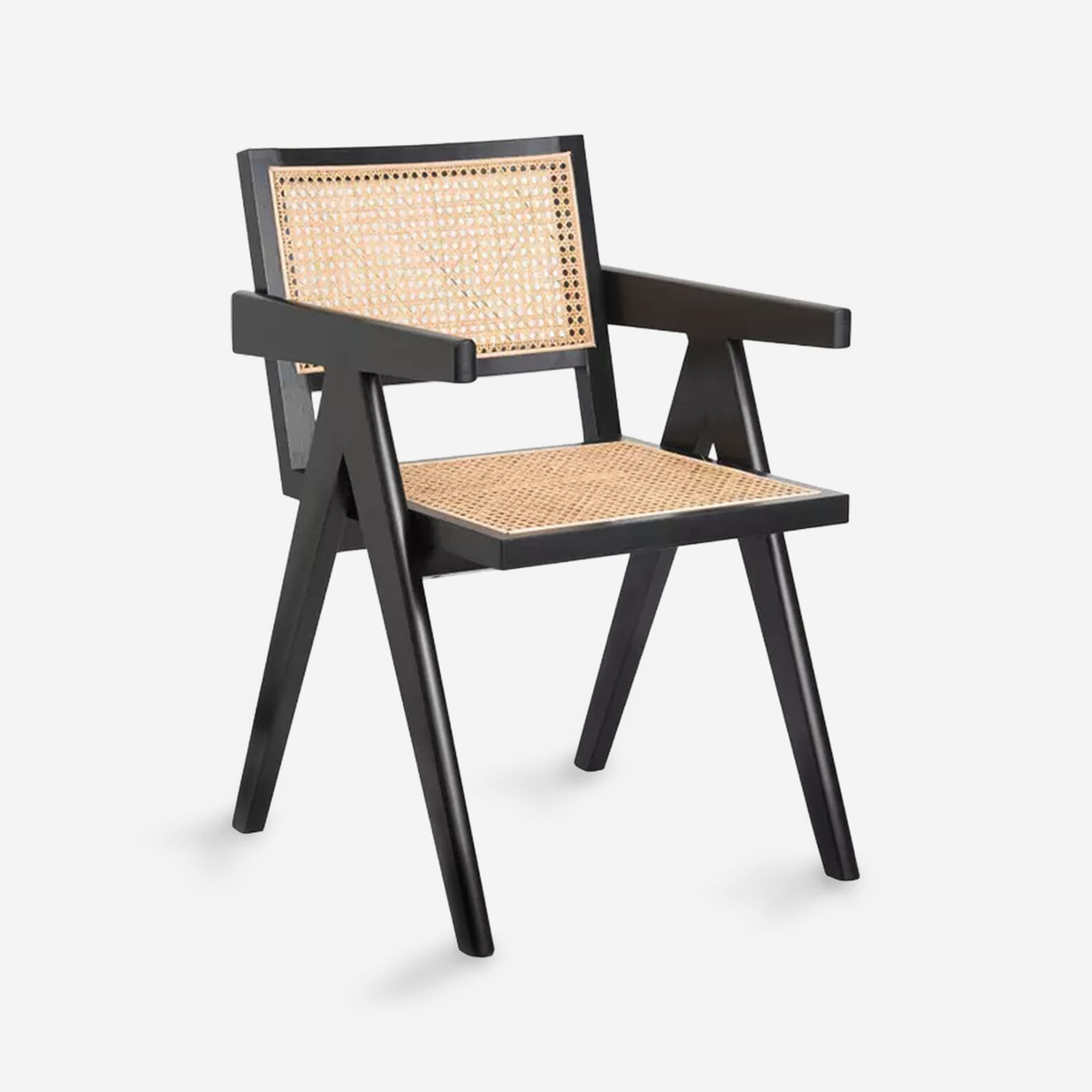 Pack 4 Sillas De Comedor Chandigarh Madera Negro image number 3.0