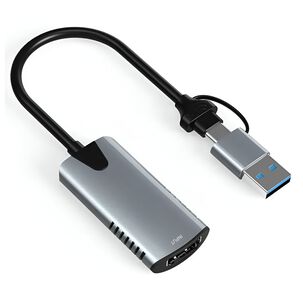 Tarjeta Capturadora De Video 4k Hdmi A Usb + Usb-c Ul-adv2