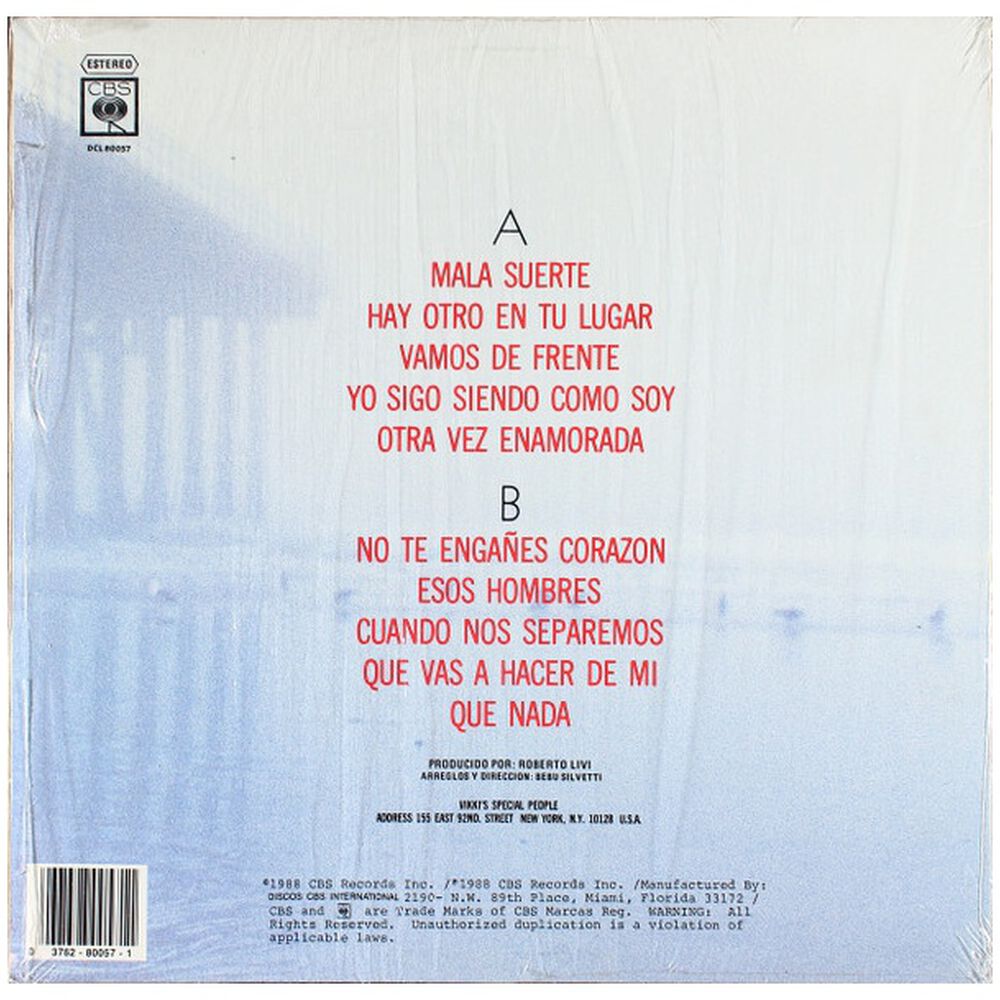 Vikki Carr - Esos Hombres | Vinilo Usado image number 1.0