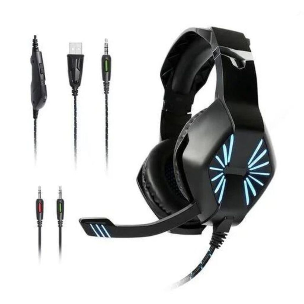 Audífonos Gamer Ezra Led Rgb image number 2.0