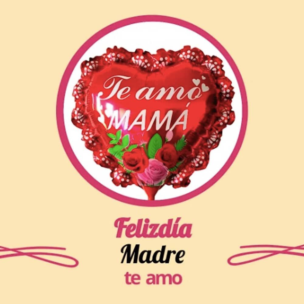 Globos Metalizados Feliz Dia Mama Dia De La Madre image number 1.0
