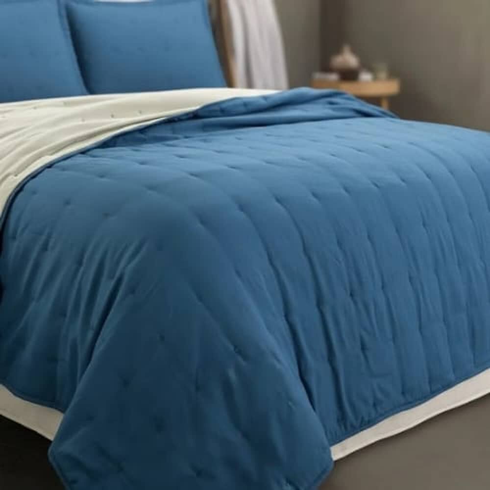 Cubrecama De Algod&oacute;n Bordado 1.5 Plazas image number 5.0