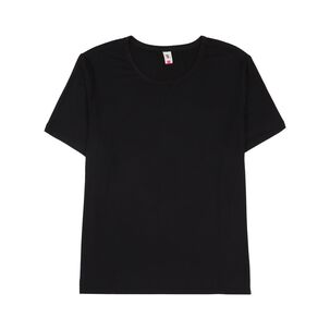 Polera Lisa B&aacute;sica Manga Corta Cuello Redondo Mujer Sexy Large