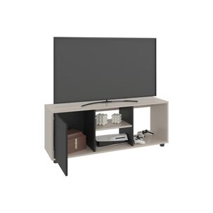Rack Tv 50" 120,3x34,9x46,7 Cm 1 Puerta Abatible
