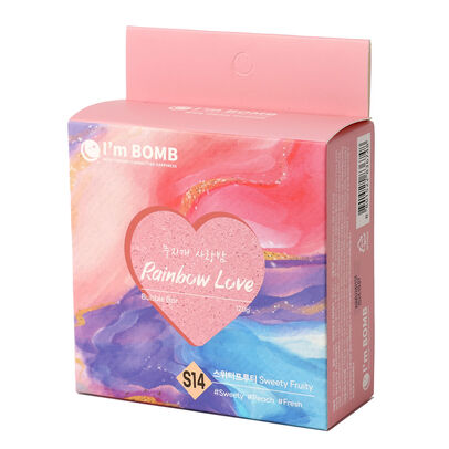 Bomba De Tina Rainbow Sweety Fruity 120g Im Bomb