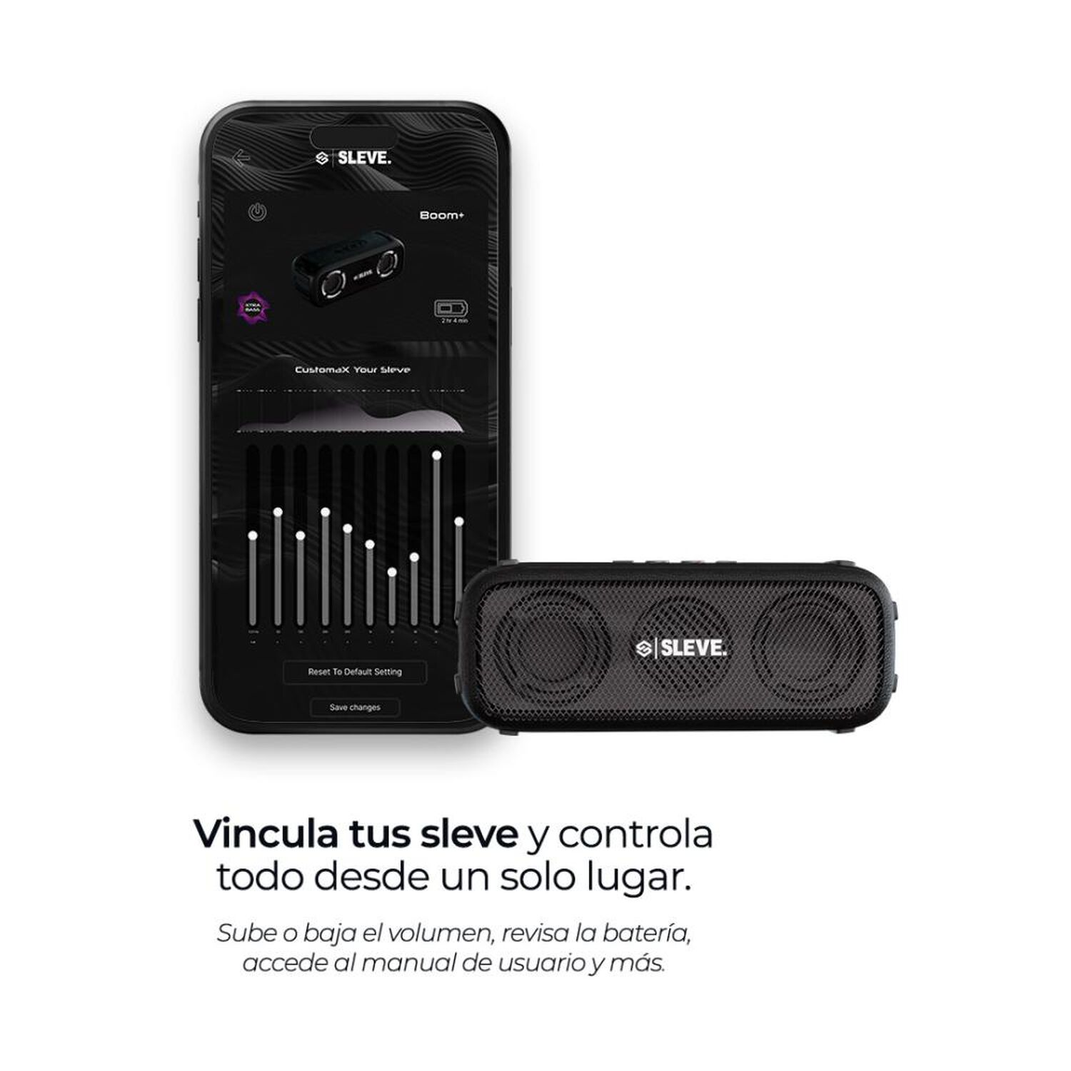 Parlante Bluetooth Sleve Boom + image number 2.0