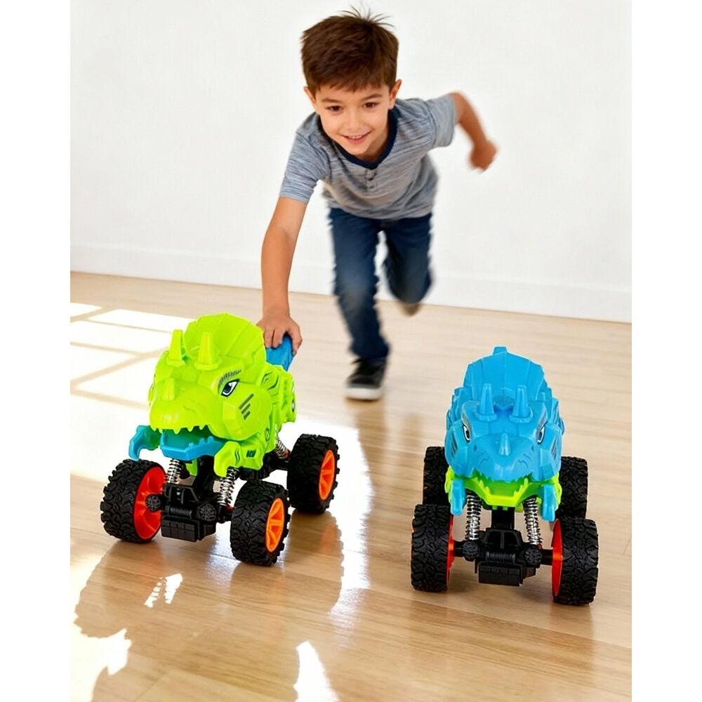 Juguete Autos Dinosaurios Grandes Para Ni&ntilde;os Bigfoot image number 5.0