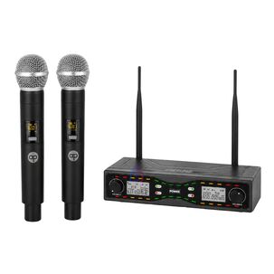 Micr&oacute;fonos Inal&aacute;mbricos Uhf Dual 50m Recargables Usb C - Ps