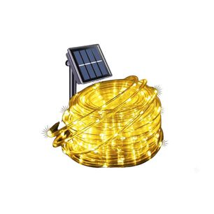Manguera Luces Led Solar Exterior Jard&iacute;n Decoraci&oacute;n C&aacute;lido 10m