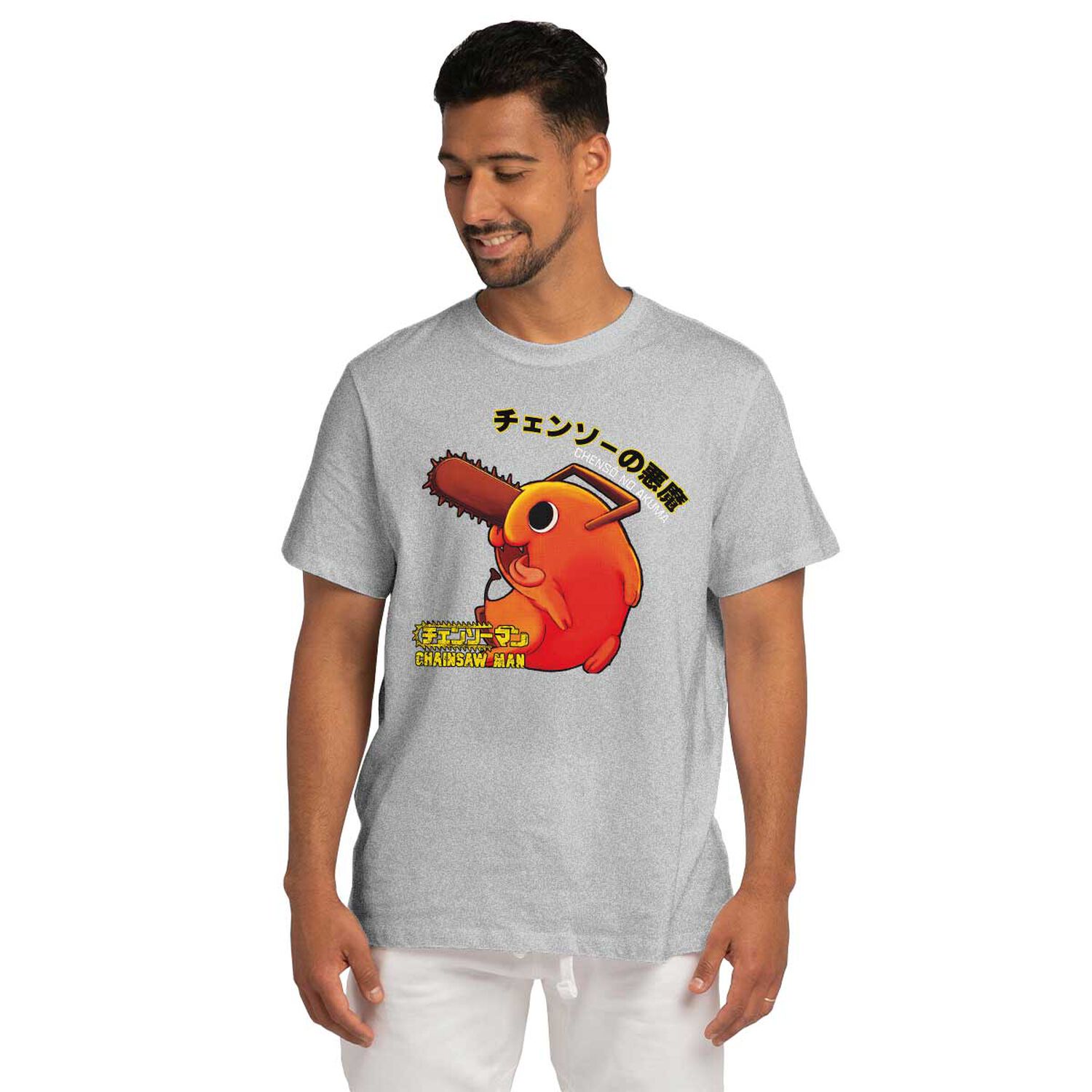 Polera Estampada Chainsawman Pochita Anime image number 1.0