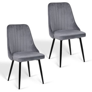 Pack 2 Silla Comedor Giorgio Gris
