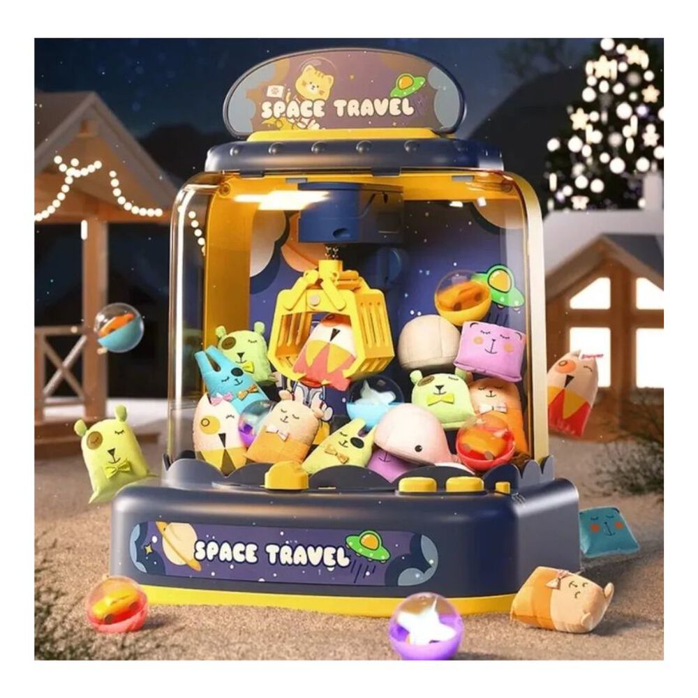 Mini Maquina Saca Peluches Y Juguetes Ni&ntilde;o Garra Espacial image number 2.0