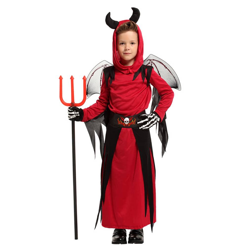 Disfraz Cosplay Diablo Demonio Infantil image number 4.0