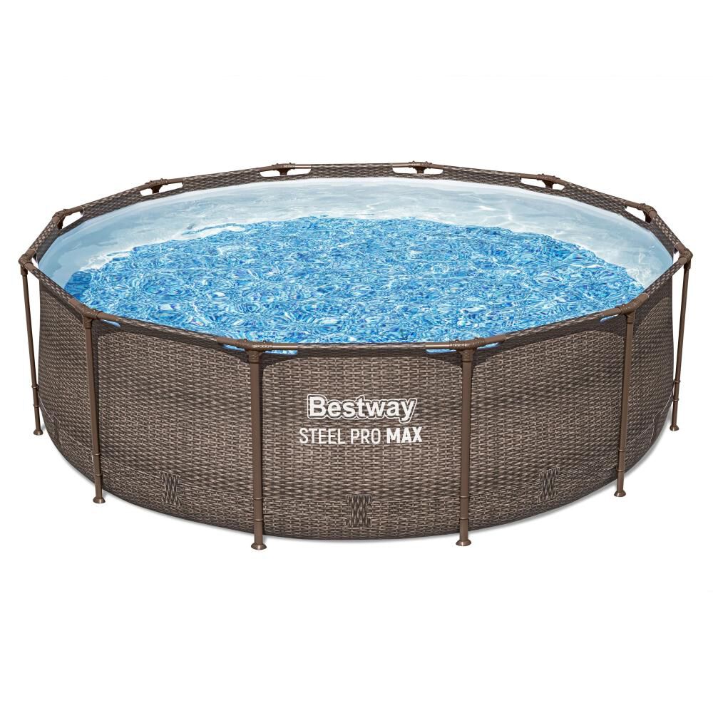 Set De Piscina Sobre Superficie Redonda Steel Pro Max De Bestway De 3,66 M X 1,00 M image number 2.0