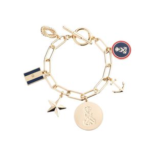 Pulsera Lauren Ralph Lauren Dorado Negro 14b00464