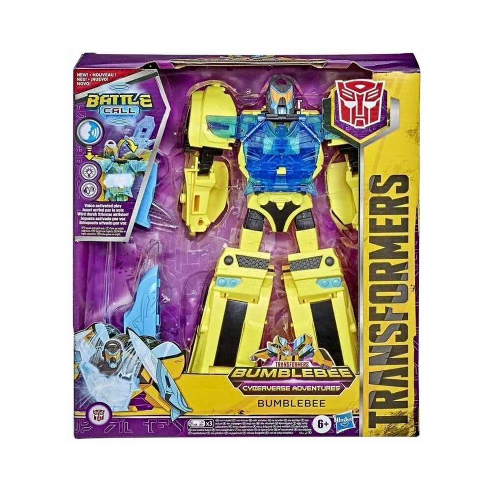 Juguete Figura Bumblebee 25cm Convertible Transformers image number 3.0