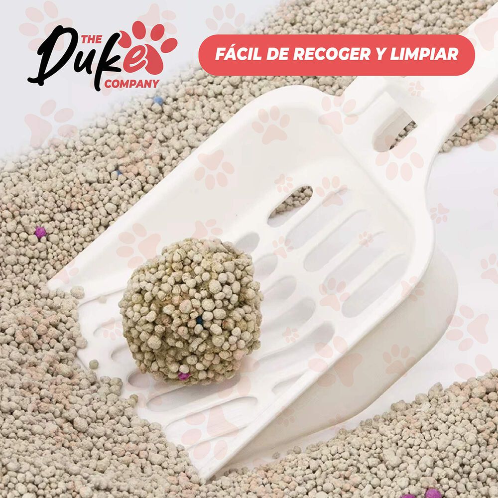 Arena Para Gato 20 Kilos Duke Bentonita Aglutinante Lavanda image number 5.0