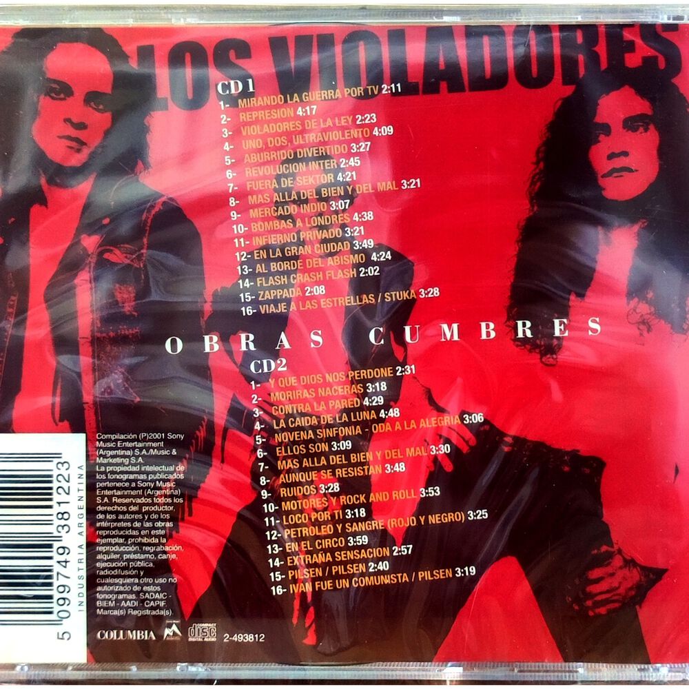 Los Violadores - Obras Cumbres (2cd) | Cd image number 1.0