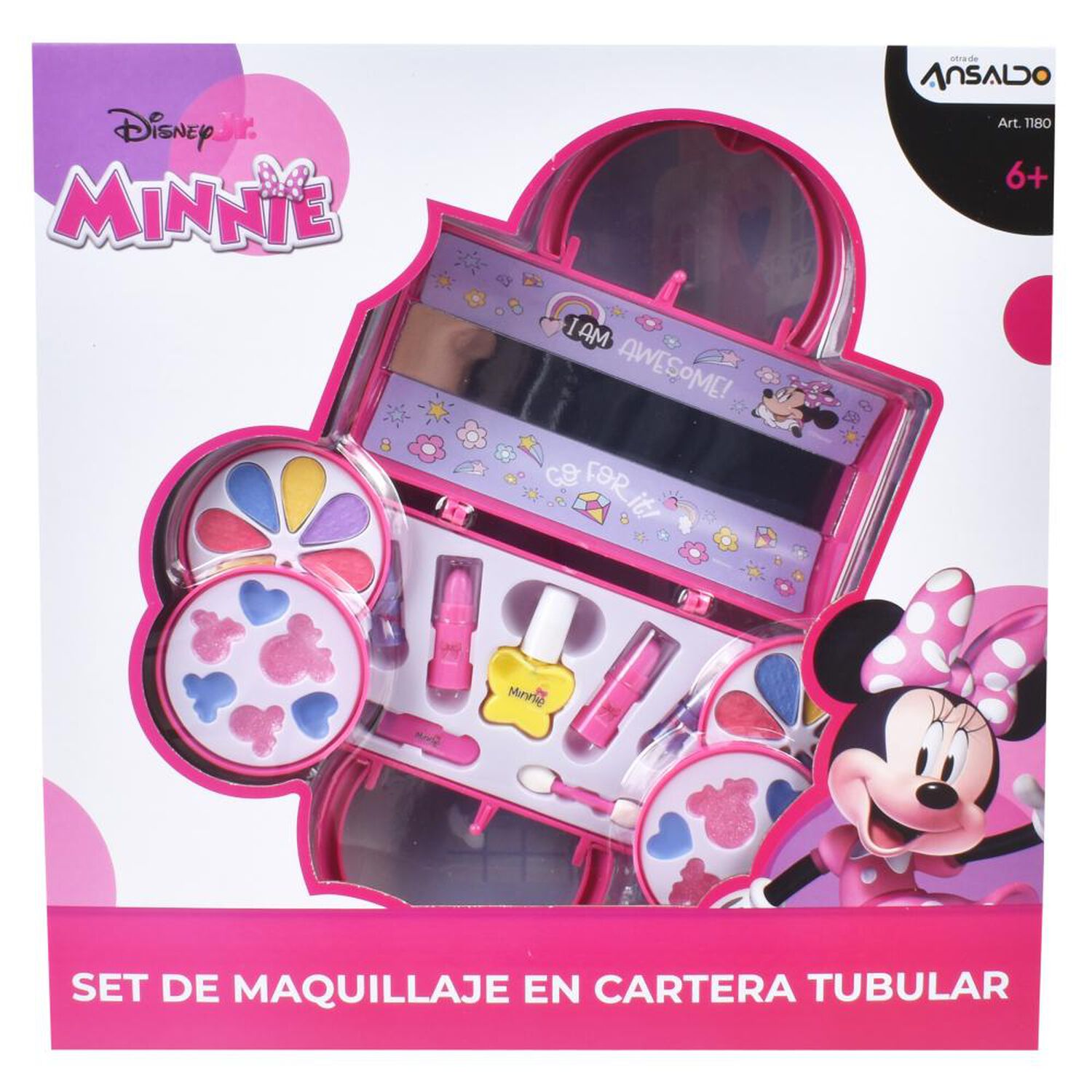 Cartera De Mano Tubular Minnie image number 2.0