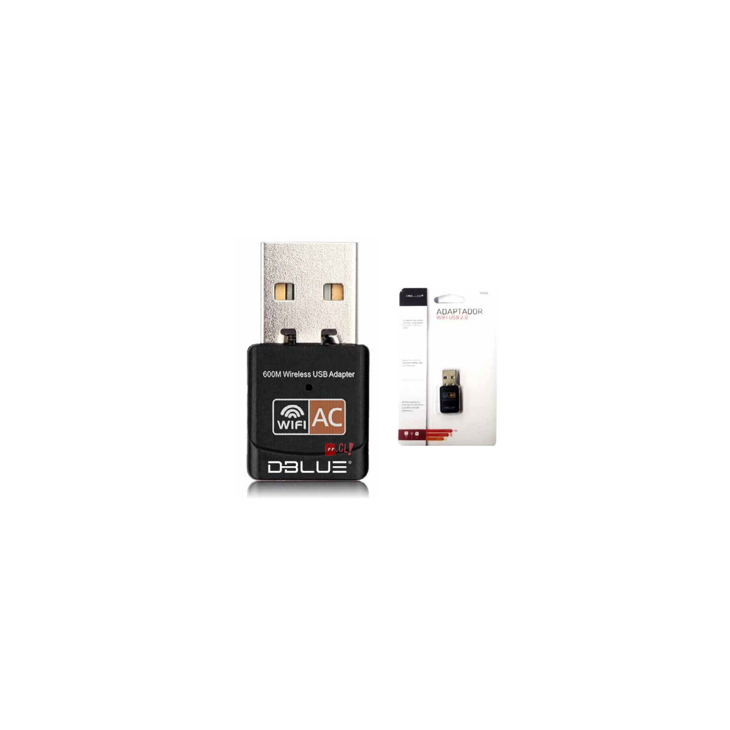Adaptador Usb Wifi Banda Dual 5ghz Y 2.4ghz 600mbps - Ps image number 2.0