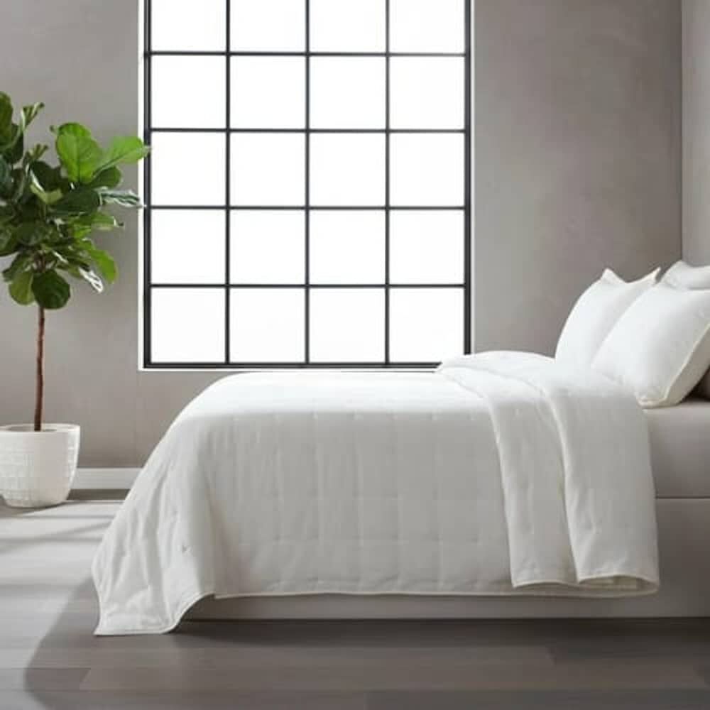 Cubrecama De Algod&oacute;n Bordado 1.5 Plazas image number 1.0