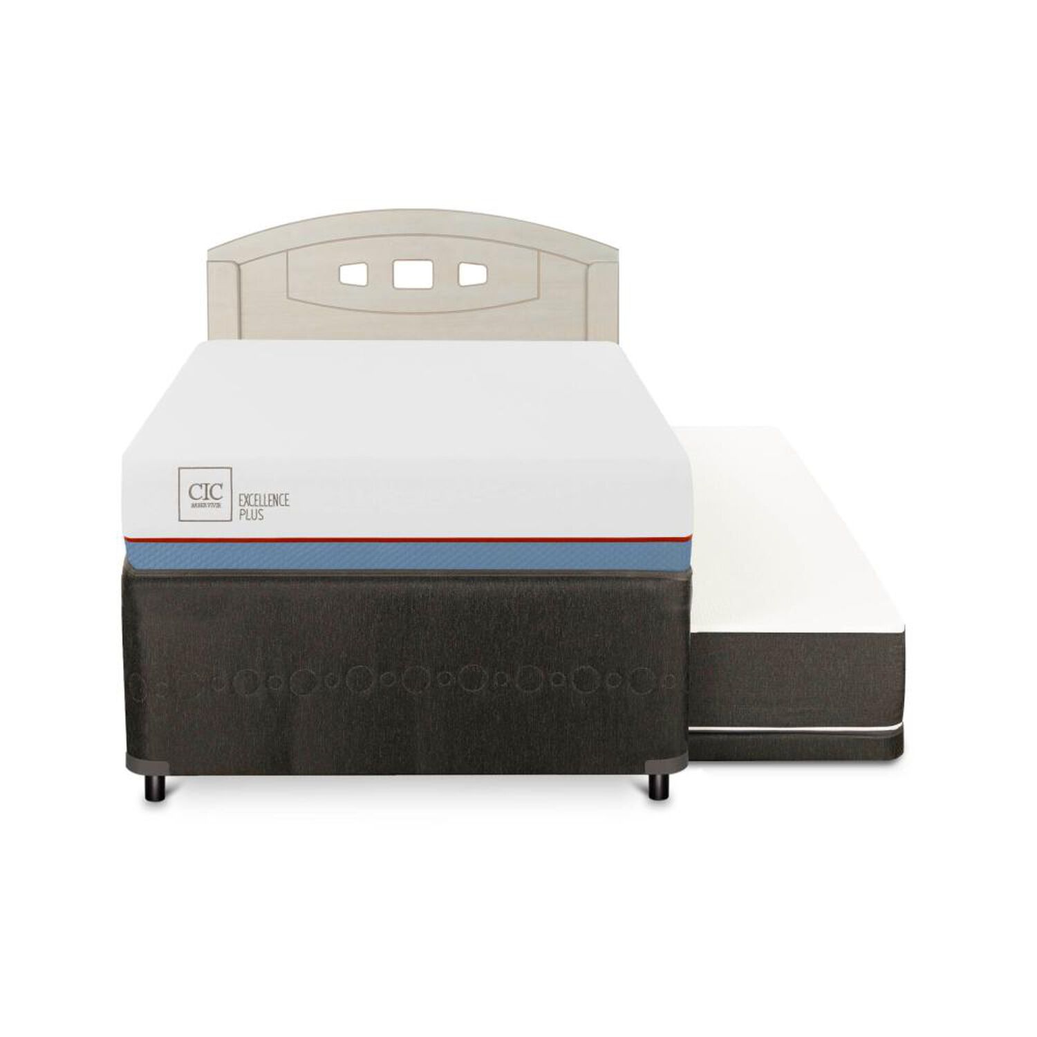 Cama Nido Cic Cama Nido / 1.5 Plazas / Base Funcional + Respaldo image number 0.0