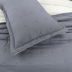 Cubrecama De Algod&oacute;n Bordado 1.5 Plazas