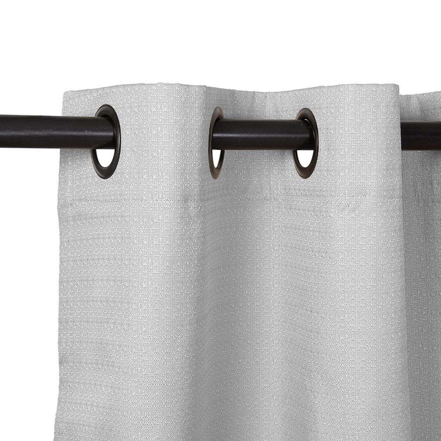 Set Cort. Blackout Argolla 140x220 Cms Regata Gris image number 1.0