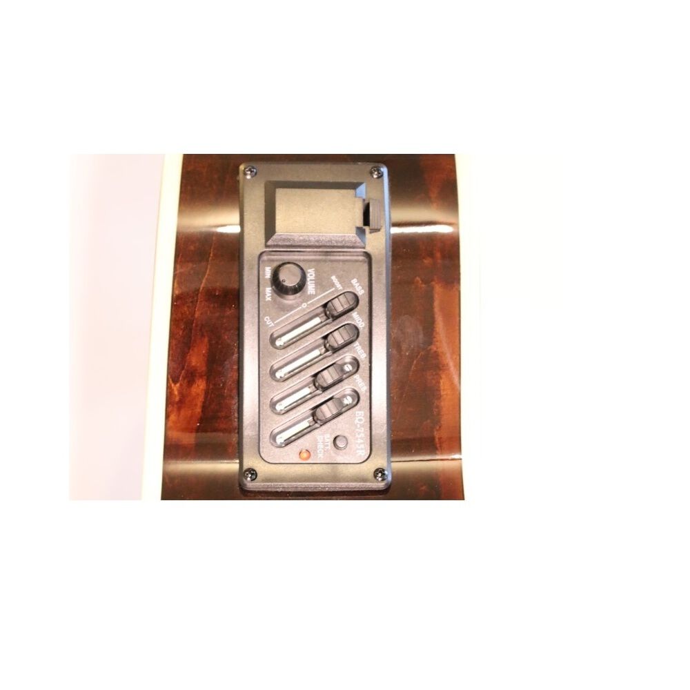 Guitarra Eq Cuer Met 40" Bands Glossy Bil-404-eq-tob Bilbao image number 3.0