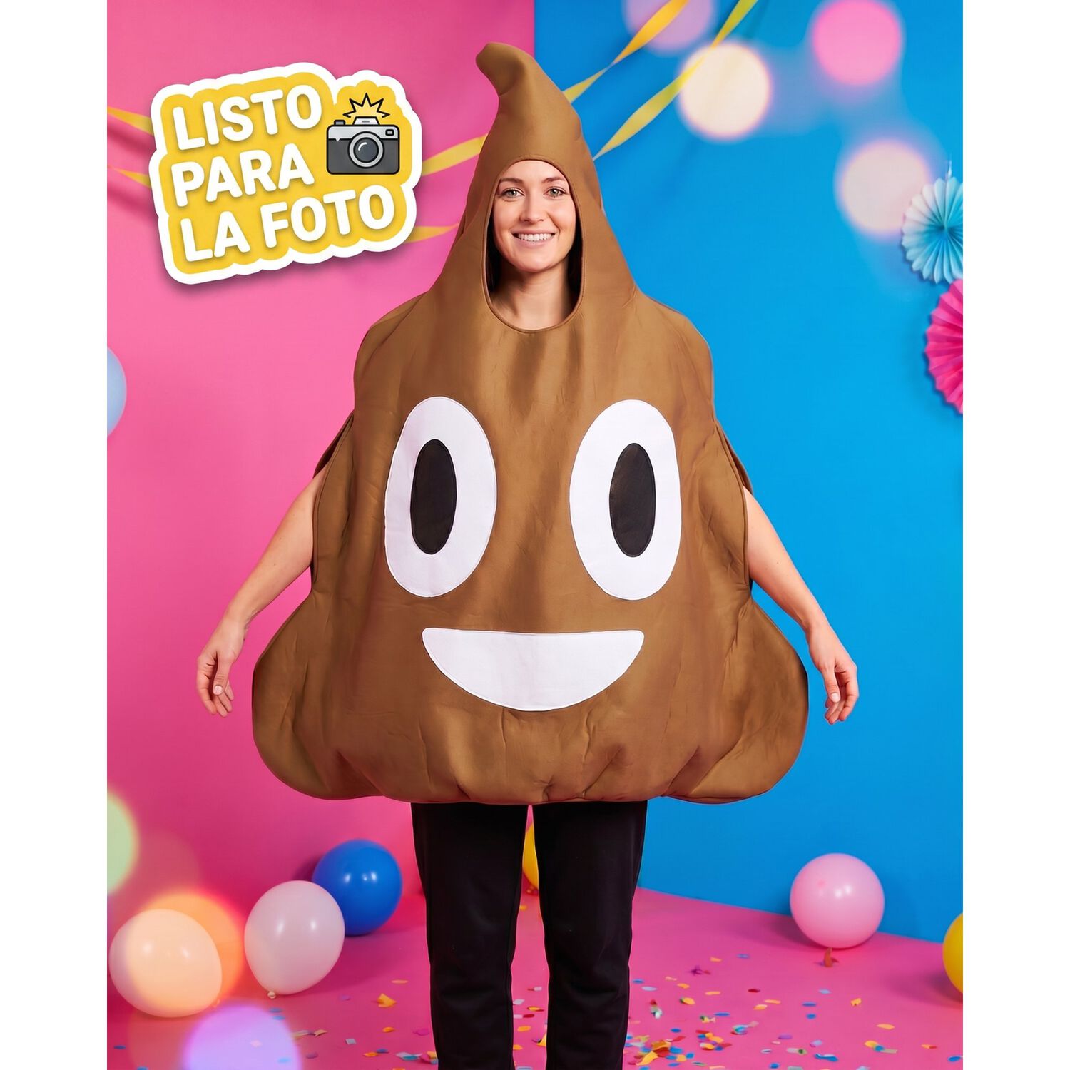 Disfraz Cosplay Caca Emoji image number 3.0