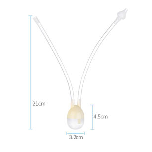 Aspirador Nasal Silicona Succi&oacute;n Limpiador Nariz Bebe + Caja