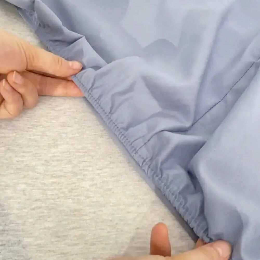 Sabanas 2 Plazas 4 Piezas Polar 144 Hilos Turquesa image number 2.0