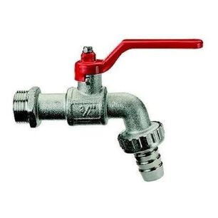 Llave Bola Jard&iacute;n 1/2 X 3/4 Laton Reforzado Edr