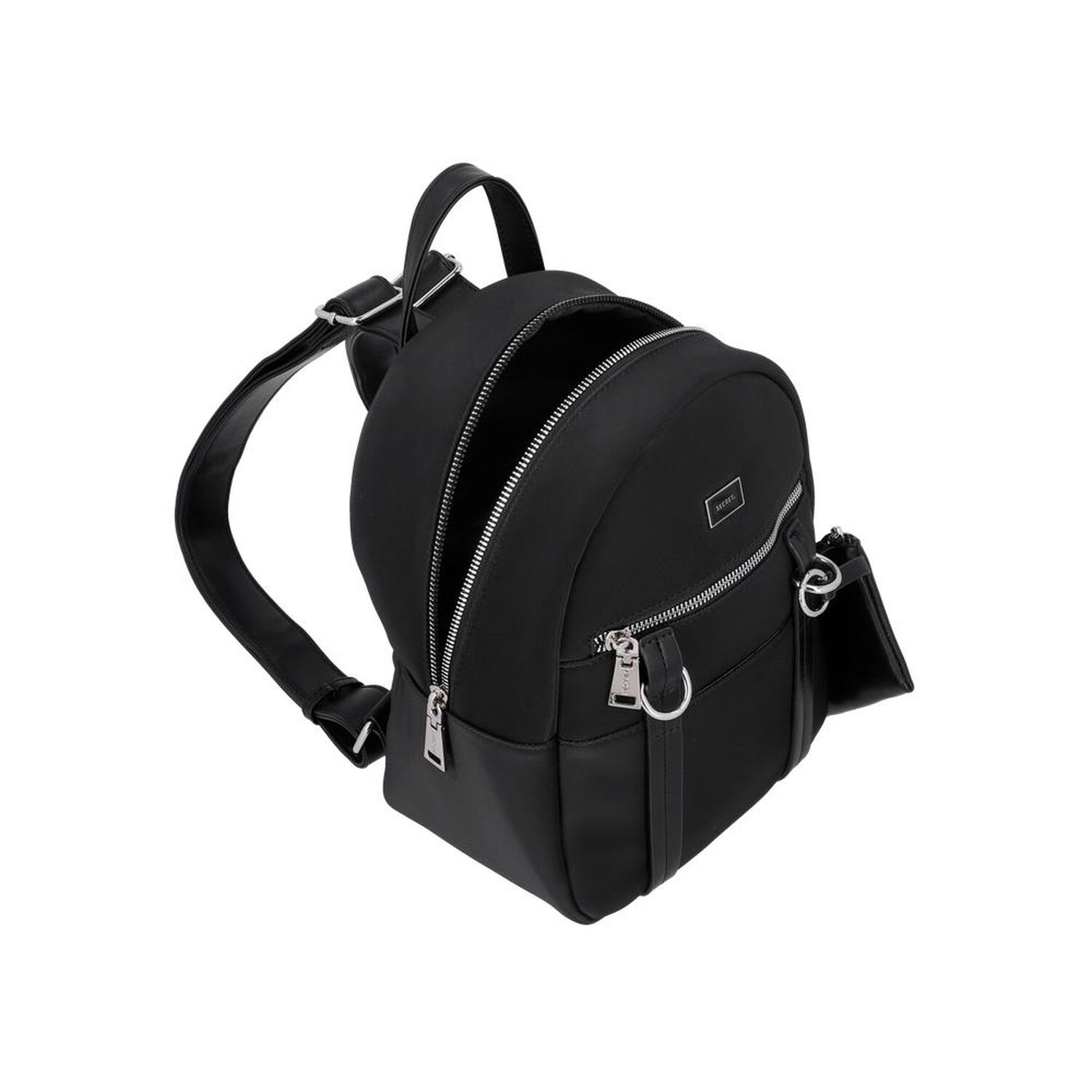 Mochila Secret Burgos St6 M Negro image number 3.0