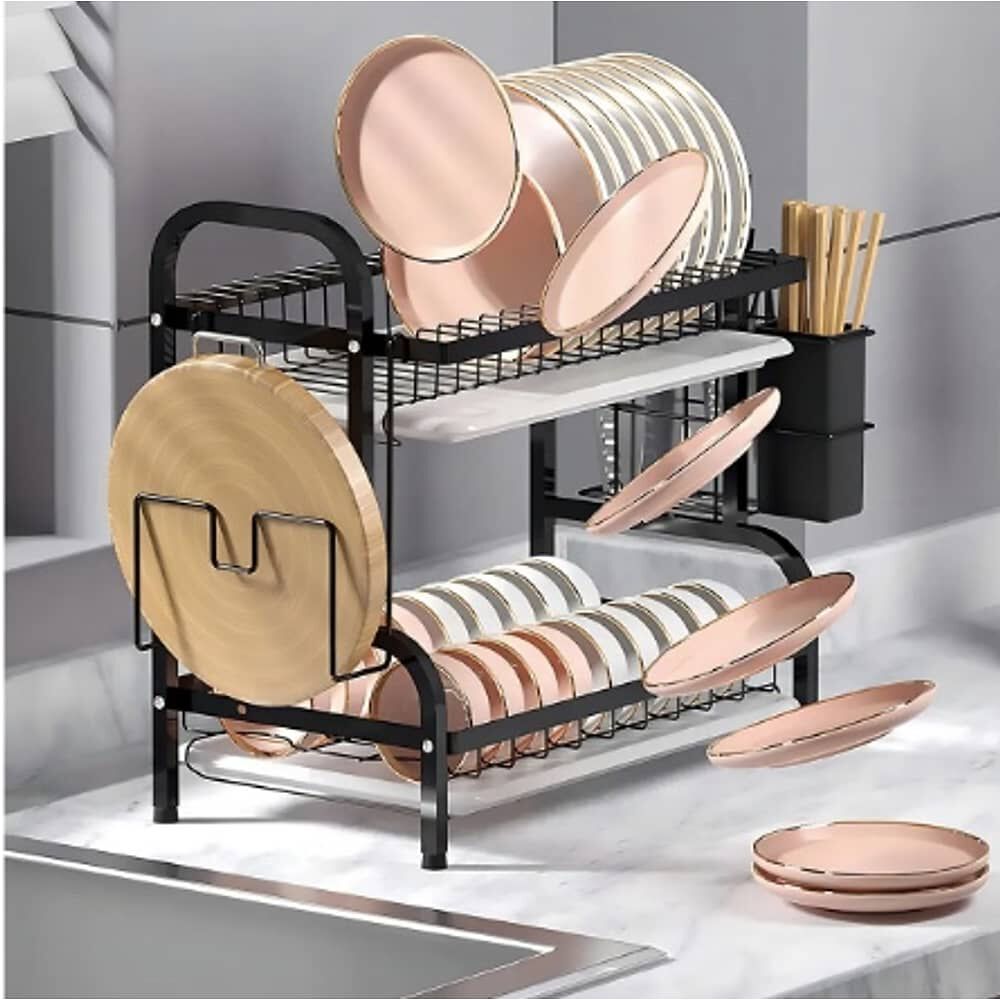 Secador Escurridor De Loza Platos 2 Niveles image number 3.0